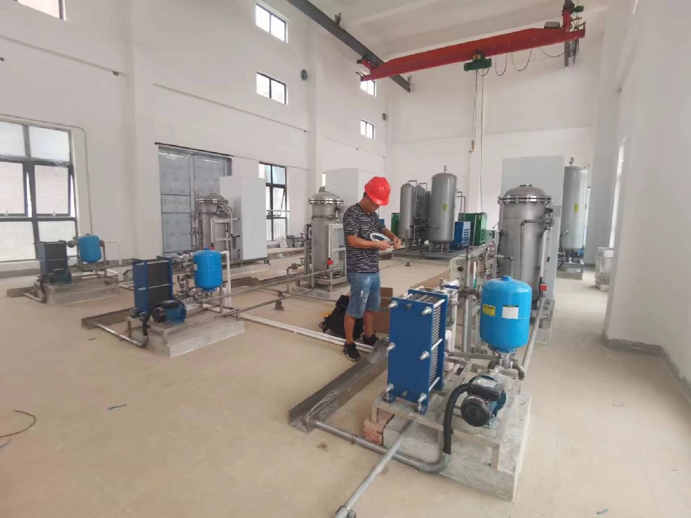 廣東廉江市塘蓬鎮自來水廠項目3套2.5KG氧氣型臭氧系統